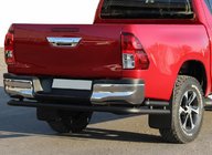 Toyota Hilux 2015- Roll Bar Posteriore AK005-2 Nero (Acciaio Inox) foto 3