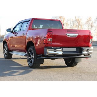 Roll Bar Posteriore AK005-2 Nero (Acciaio Inox) Toyota Hilux 2015- foto 1