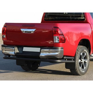 Roll Bar Posteriore AK005-2 Nero (Acciaio Inox) Toyota Hilux 2015- foto 3