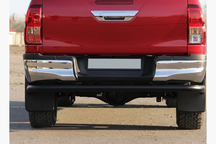 Toyota Hilux 2015- Roll Bar Posteriore AK005-2 Nero (Acciaio Inox) Foto 2
