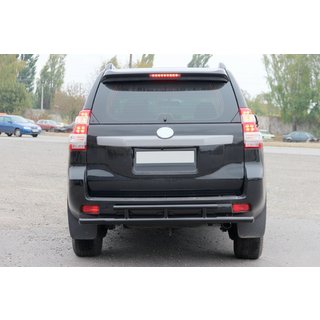 Roll Bar Posteriore AK002-2v2 Nero (Acciaio Inox) Toyota Land Cruiser Prado 150 2009-2023 foto 2