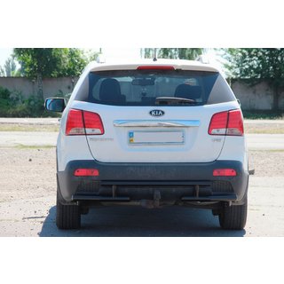 Barra Posteriore AK002-2 Nera (Acciaio Inox) Kia Sorento II XM 2009-2014 foto 3