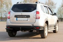 Dacia Duster 2008-2018 Barra Posteriore AK005-Special Black (Acciaio Inox) foto 1