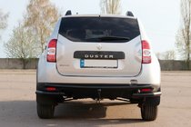 Dacia Duster 2008-2018 Barra Posteriore AK005-Special Black (Acciaio Inox) foto 2
