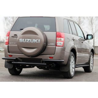 Protezione Posteriore AK003-2 Nero (Acciaio Inox) Suzuki Grand Vitara 2005-2017 foto 2