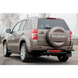 Protezione Posteriore AK003-2 Nero (Acciaio Inox) Suzuki Grand Vitara 2005-2017 foto 3