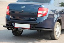 Lada Granta 2011- Barra Posteriore AK003-2 Nera foto 2