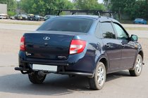 Lada Granta 2011- Barra Posteriore AK003-2 Nera foto 4