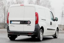 Opel Combo 2012-2018 Roll Bar Posteriore AK002/1-Doppio Black (Acciaio Inox) foto 3