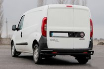 Opel Combo 2012-2018 Roll Bar Posteriore AK005/2-Doppio Black (Acciaio Inox) foto 2