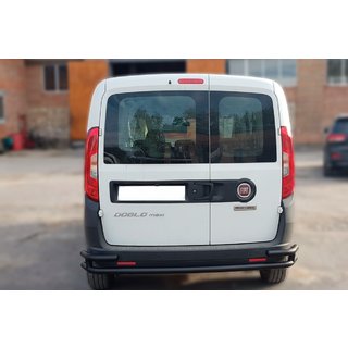 Roll Bar Posteriore AK005/2-Doppio Black (Acciaio Inox) foto 2