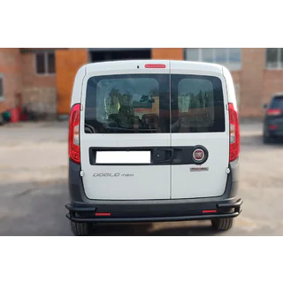Roll Bar Posteriore AK005/2-Doppio Black (Acciaio Inox) foto 2