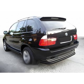 Protezione Posteriore Special Black (Acciaio Inox) BMW X5 E53 1999–2006