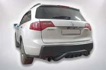 Acura MDX 2007-2013 Protezione Posteriore B1-47 Nero (Acciaio Inox) foto 2