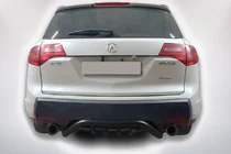 Acura MDX 2007-2013 Protezione Posteriore B1-47 Nero (Acciaio Inox) foto 1