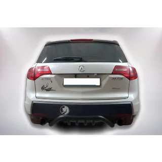 Protezione Posteriore B1-47 Nero (Acciaio Inox) foto 3