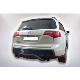 Protezione Posteriore B1-47 Nero (Acciaio Inox) Acura MDX 2007-2013 foto 4