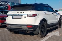 Range Rover Evoque 2012-2018 Protezione Posteriore AK005-1 Nero (Acciaio Inox) foto 3