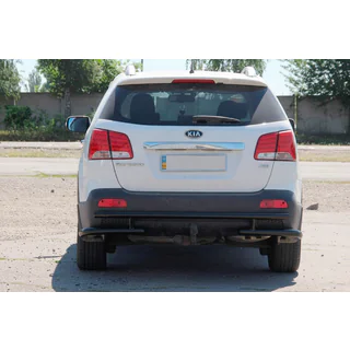 Barra Posteriore AK003-2 Nera (Acciaio Inox) foto 4