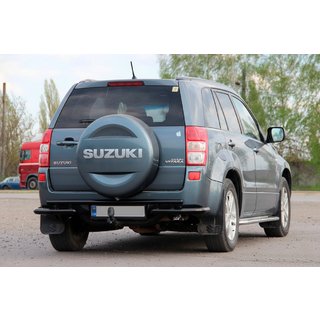 Protezione Posteriore AK005-3 Nero (Acciaio Inox) Suzuki Grand Vitara 2005-2017 foto 3