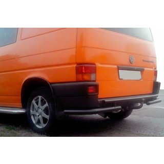 Barra Posteriore AK003-2 Nera (Acciaio Inox) Volkswagen T4 Caravelle/Multivan 1990–2003 foto 3