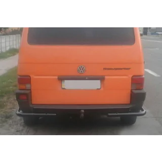 Barra Posteriore AK003-2 Nera (Acciaio Inox) foto 1