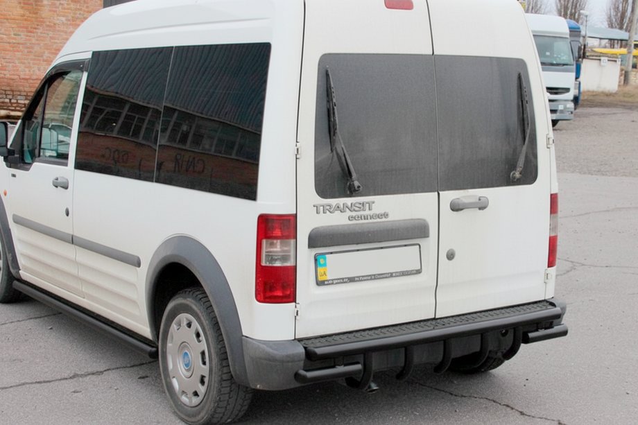 Ford Connect 2002–2006 Barra Posteriore AK-design Nera (Acciaio Inox) Image