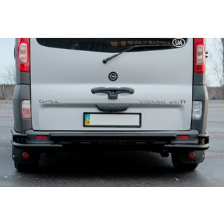 Protezione Posteriore AK-Special Black (Acciaio Inox) foto 2