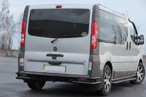 Renault Trafic 2001–2015 Protezione Posteriore AK-Special Black (Acciaio Inox) foto 5