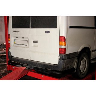 Pedana posteriore di protezione AK-Special Black (acciaio inox) foto 1