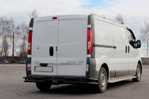 Nissan Primastar 2002-2014 Protezione Posteriore AK003-Plus-2 Nero (Acciaio Inox) foto 1