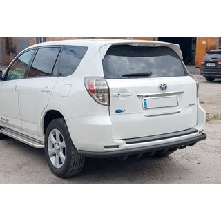 Barra di protezione posteriore AK005-15 Black (solo per EV, 2 pz, acciaio inox) Toyota Rav 4 2006-2013 foto 3