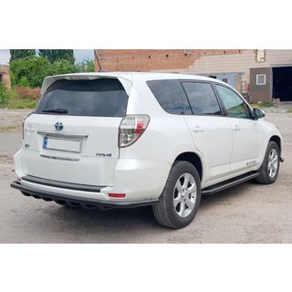 Barra di protezione posteriore AK005-15 Black (solo per EV, 2 pz, acciaio inox) Toyota Rav 4 2006-2013 foto 4