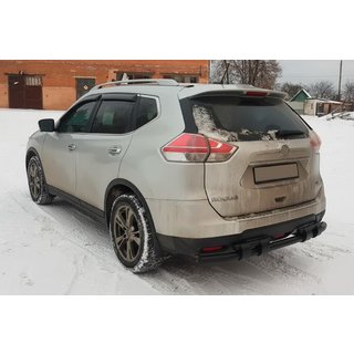 Barra di protezione posteriore NSXT.13.6.B1-08 Black (acciaio inox) foto 1