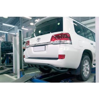 Protezione Posteriore Gronder Black (Acciaio Inox) Lexus LX570/450d 2008-2022 foto 1