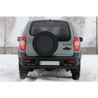 Barra Posteriore AK015 Nera (Acciaio Inox) foto 2