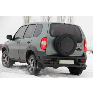Barra Posteriore AK015 Nera (Acciaio Inox) foto 3