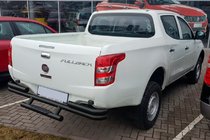 Fiat Fullback 2016- Protezione Posteriore AK-Special Black (Acciaio Inox) foto 2