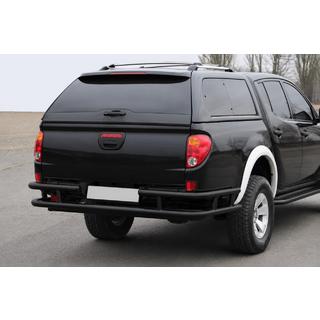 Protezione Posteriore AK0022 Nero (Acciaio Inox)