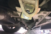 Renault Trafic 2001–2015 Parabullbar WT004 con scritta Trafic (acciaio inox) foto 2