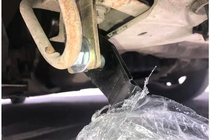 Renault Trafic 2001–2015 Parabullbar WT004 con scritta Trafic (acciaio inox) foto 3
