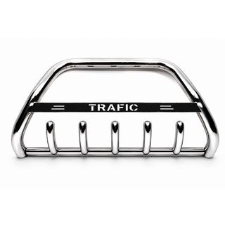 Parabullbar WT004 con scritta Trafic (acciaio inox) Renault Trafic 2001–2015 foto 1