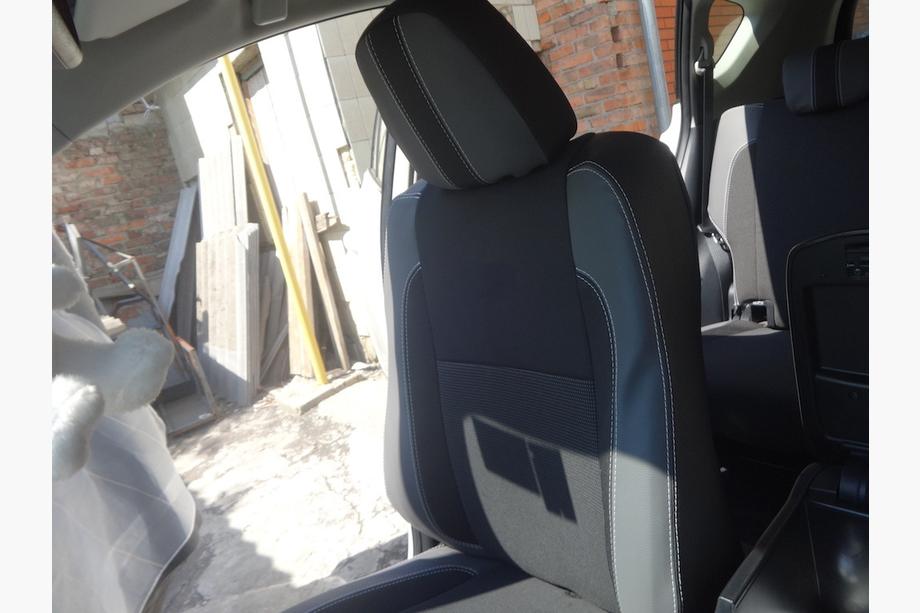 Toyota Rav 4 2013-2018 Coprisedi Auto (Similpelle↗Tessuto, Premium) Foto 15