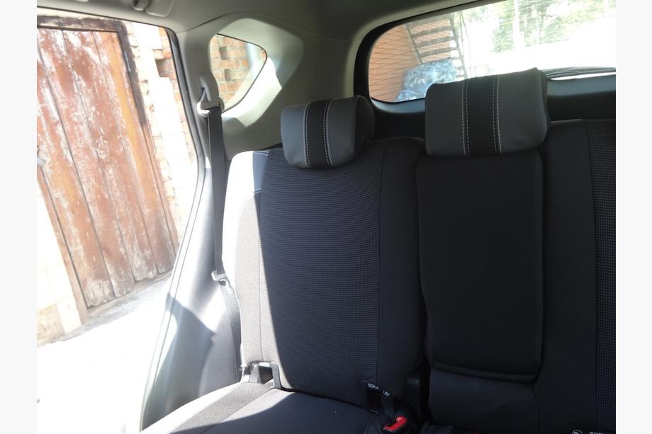 Toyota Rav 4 2013-2018 Coprisedi Auto (Similpelle↗Tessuto, Premium) Foto 20