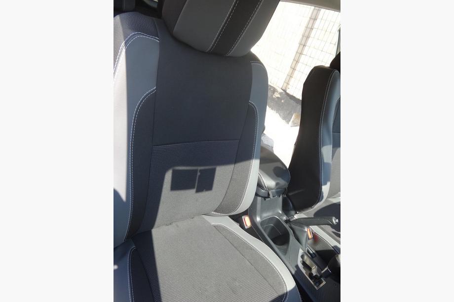 Toyota Rav 4 2013-2018 Coprisedi Auto (Similpelle↗Tessuto, Premium) Foto 30