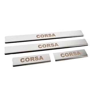 Battitacco Carmos (4 pz, acciaio inox) foto 3