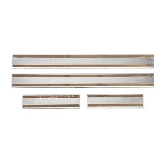 Battitacco Carmos (4 pz, acciaio inox) foto 4