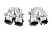 Mercedes E-class W213 2016-2023 Diffusore posteriore con terminali di scarico E53-Design Silver (per Base) foto 8