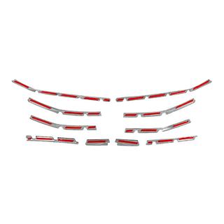 Coperture paraurti anteriore in acciaio inox (10 pz) foto 4