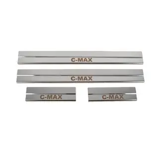 Coprisoglia porte (4 pz, acciaio inox)